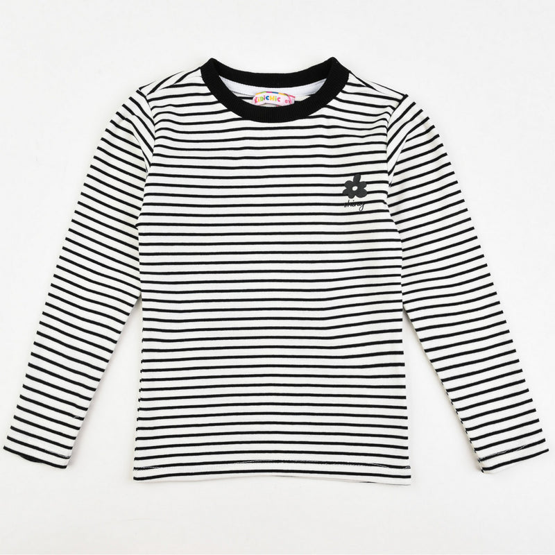 Girls L.S Striped T-Shirt