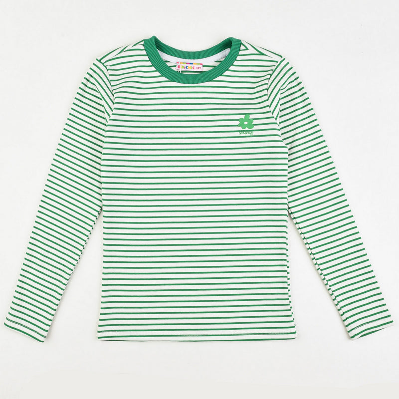 Girls L.S Striped T-Shirt