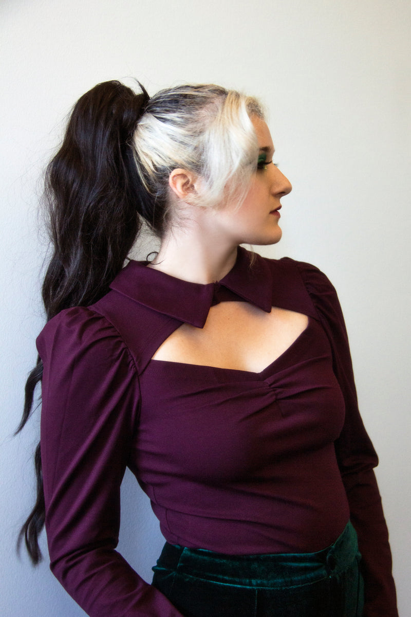 Retro Radiance Cut-Out Top (2 Colorways)