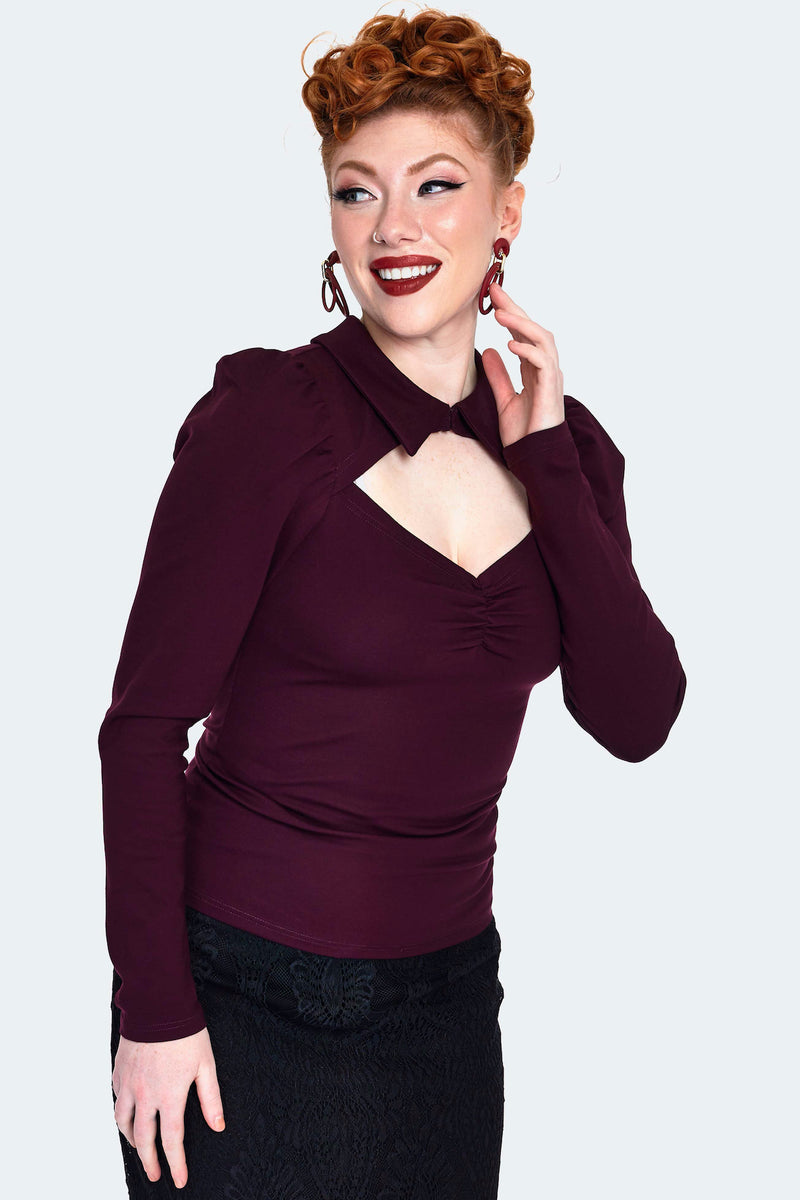 Retro Radiance Cut-Out Top (2 Colorways)