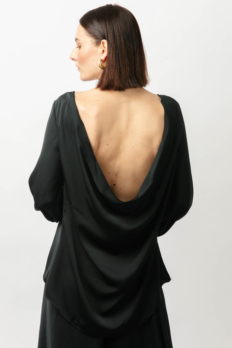 Madina Backless Top