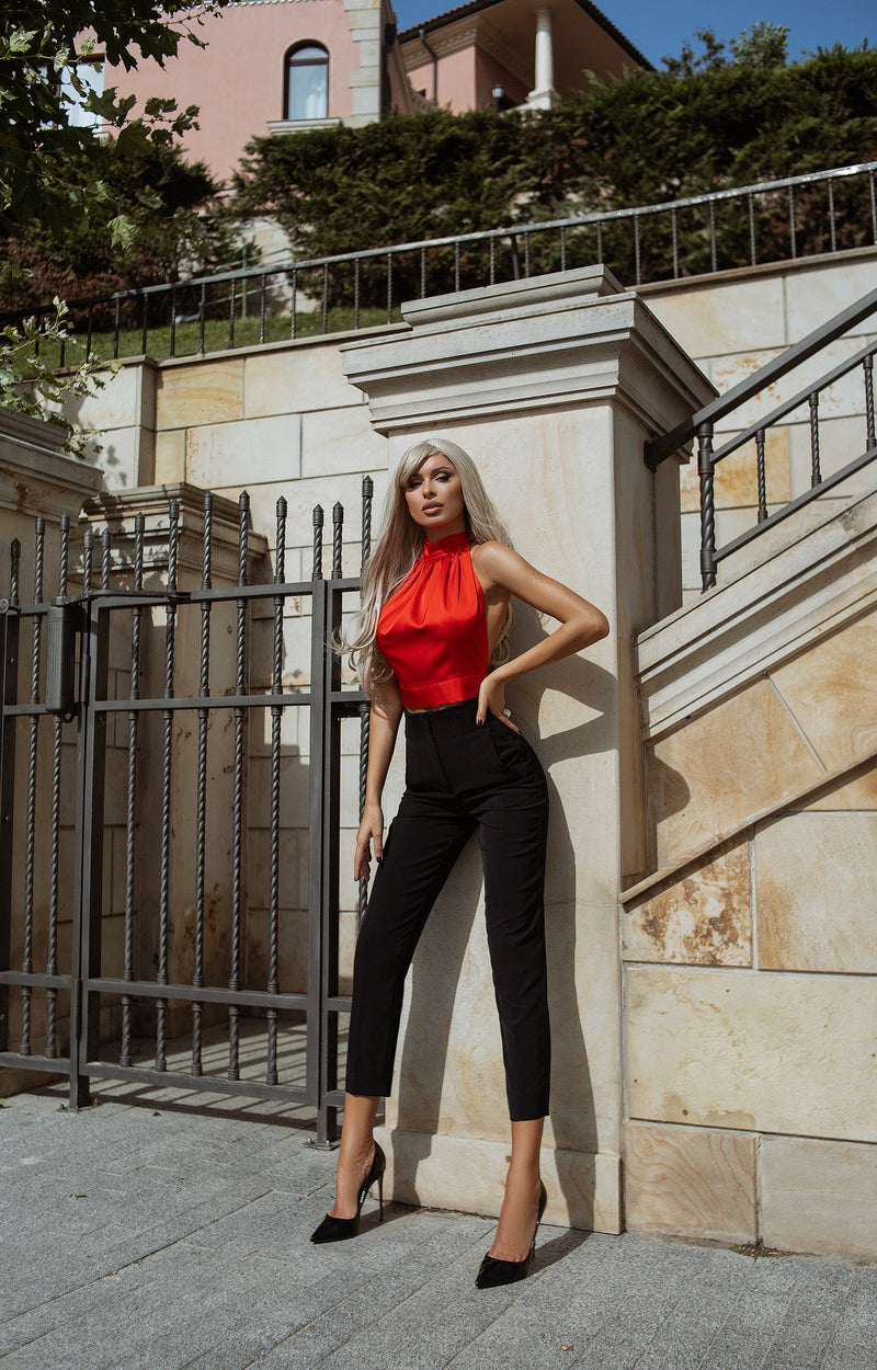 Backless Lily top
