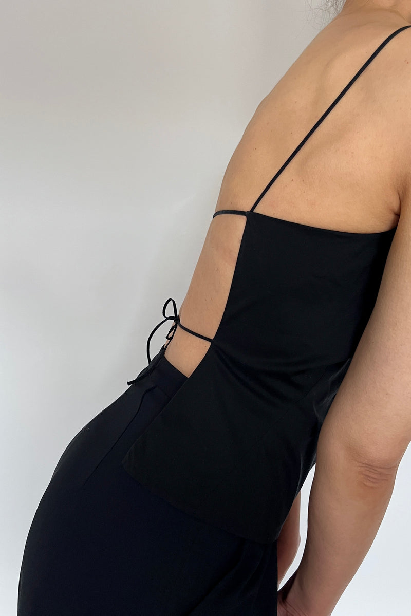 Vintage 1990s Backless Top