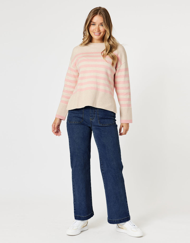 Carpenter Stretch Leg Jean - Dark Denim