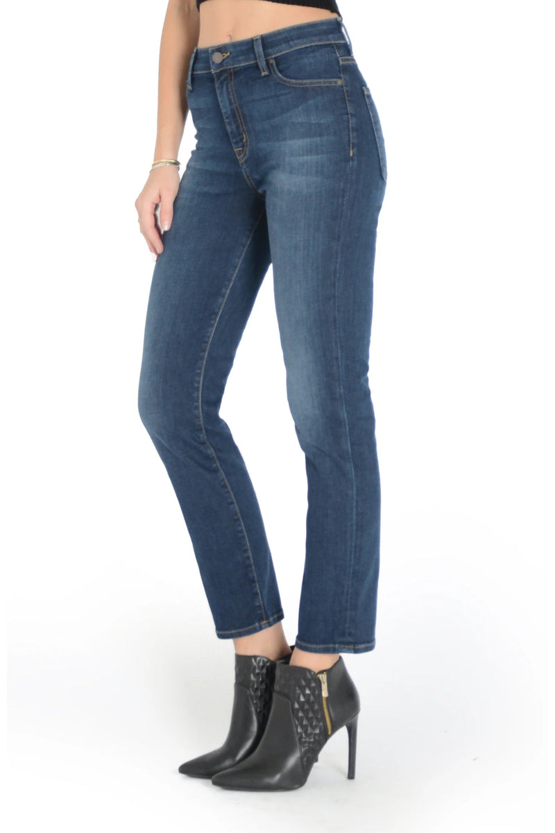 Fidelity CHER High Rise Slim Straight Crop