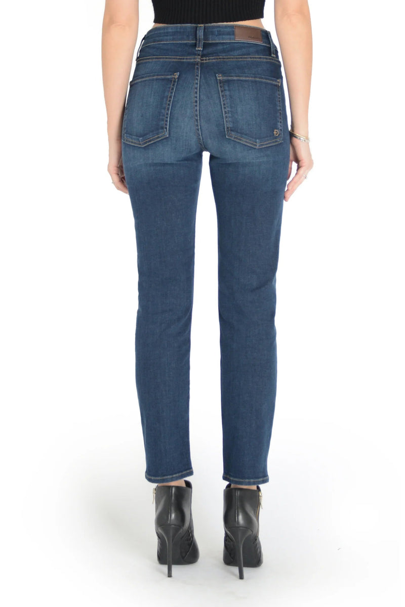 Fidelity CHER High Rise Slim Straight Crop