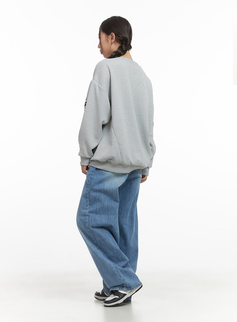 Noelle Wide Fit Denim Pants CO402