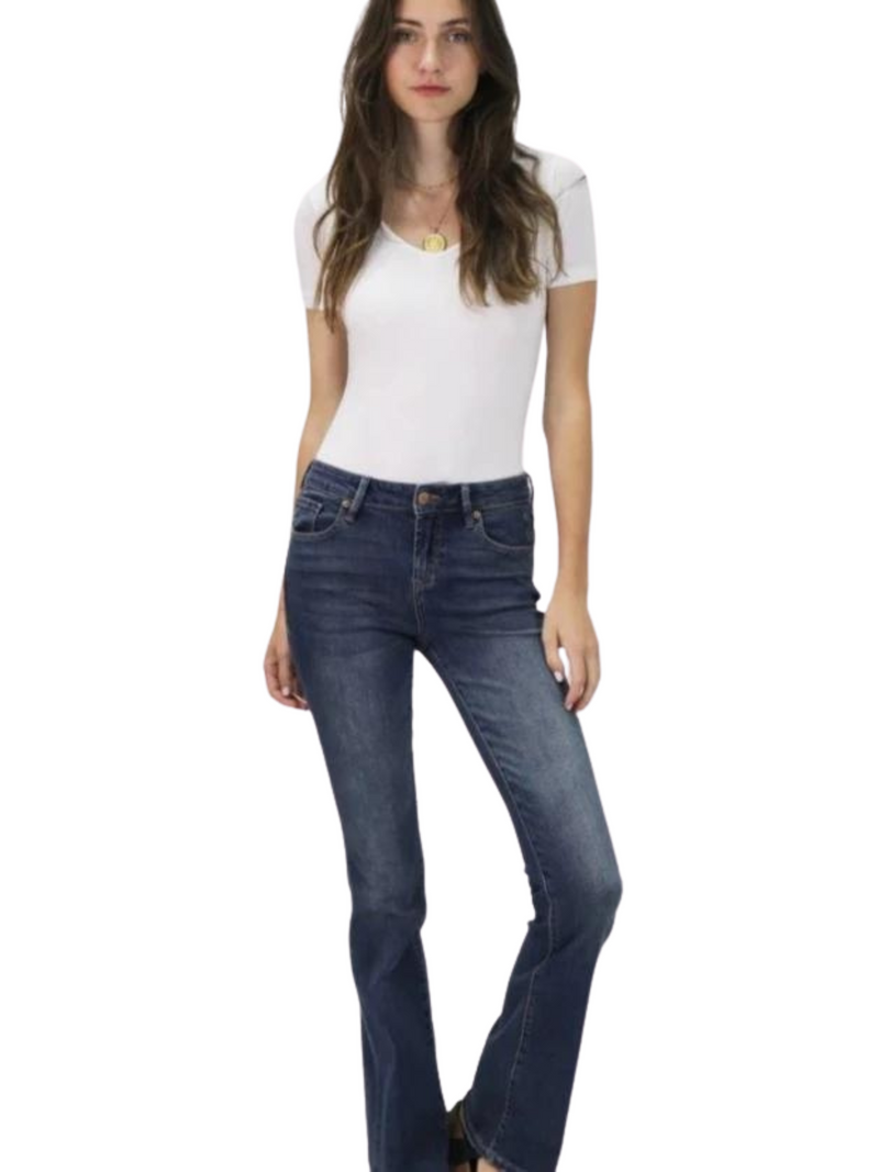 DEAR JOHN DENIM JAXTYN HIGH RISE BOOTCUT JEANS MILLBRIDGE