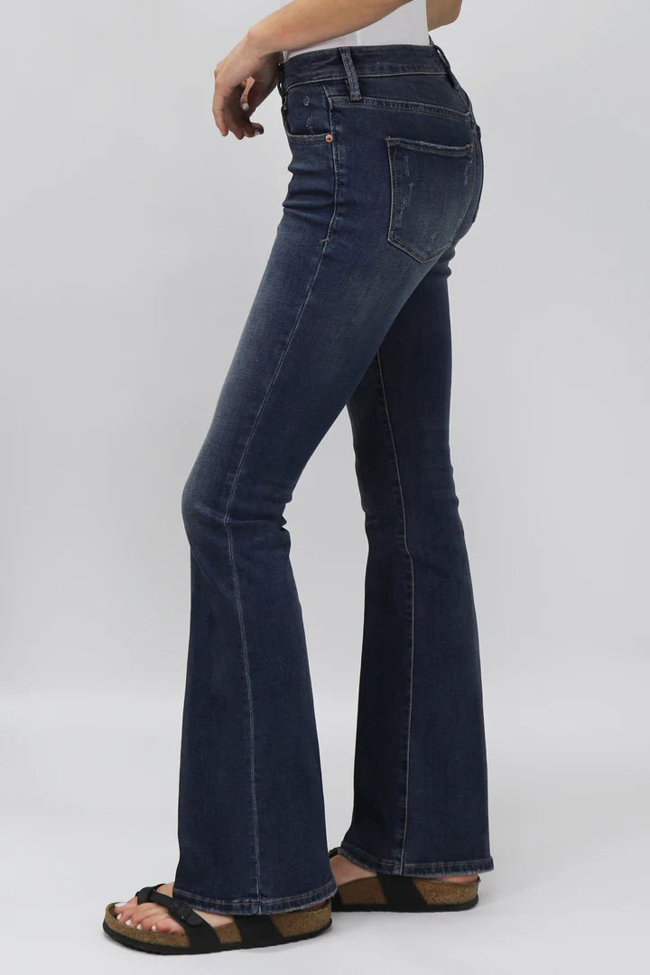 DEAR JOHN DENIM JAXTYN HIGH RISE BOOTCUT JEANS MILLBRIDGE