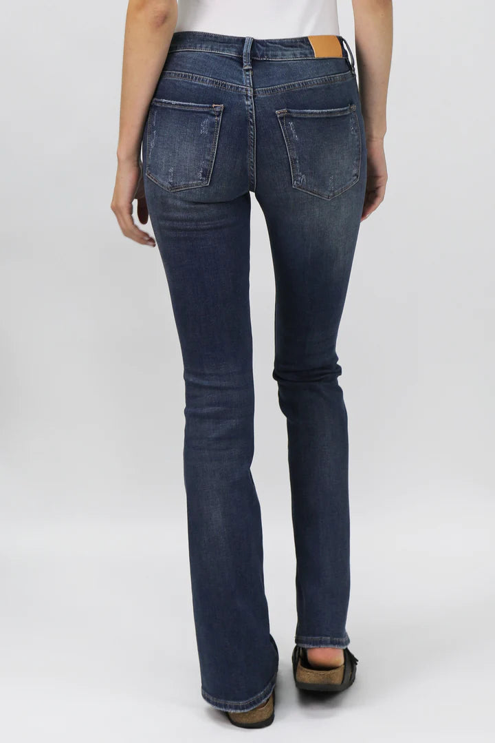 DEAR JOHN DENIM JAXTYN HIGH RISE BOOTCUT JEANS MILLBRIDGE