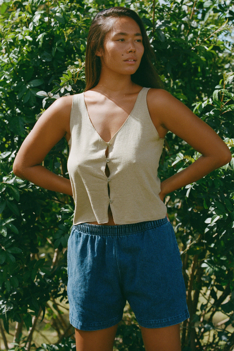 Cóbano Denim Short