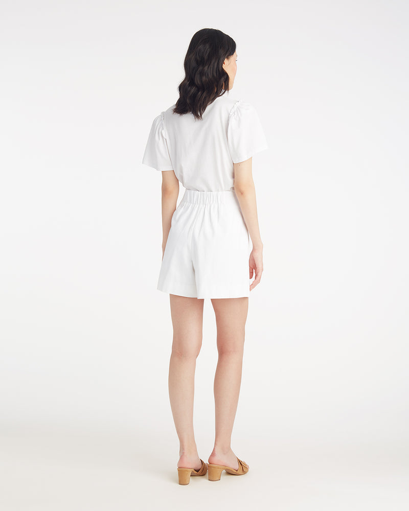 Tailored Shorts in Pique