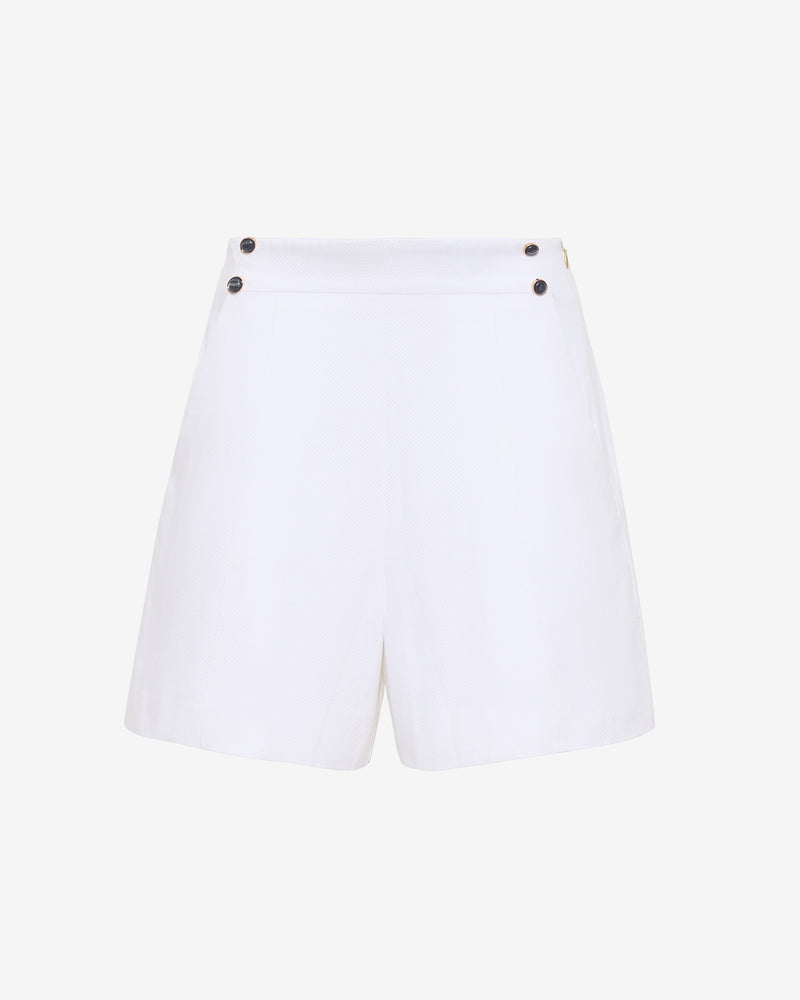 Tailored Shorts in Pique