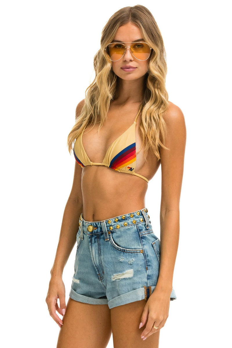 MID RISE STUDDED ROCKER BOLT WOMENS JEAN SHORT - VINTAGE