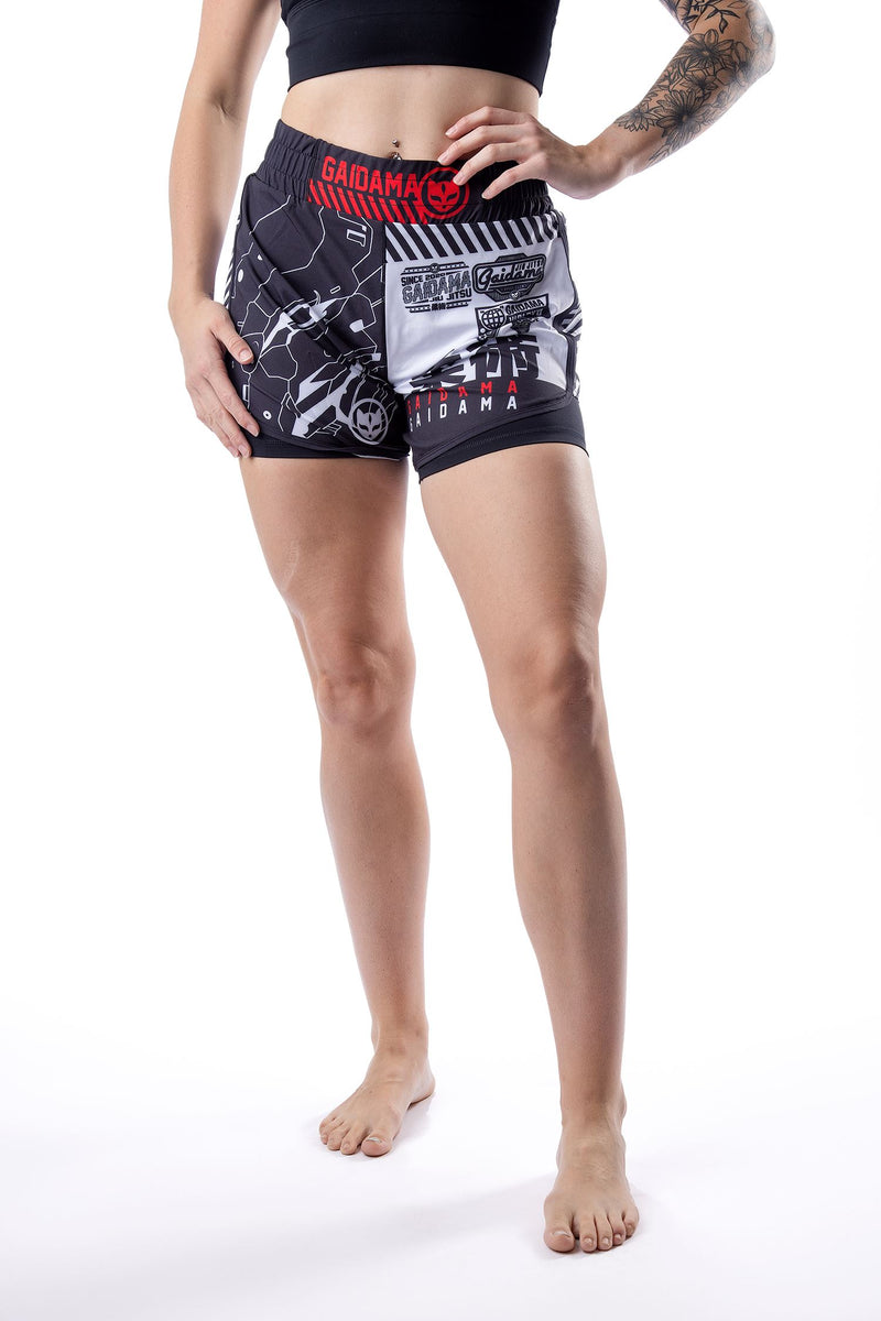 Women's Cyberverse Ranked Jiu Jitsu Shorts