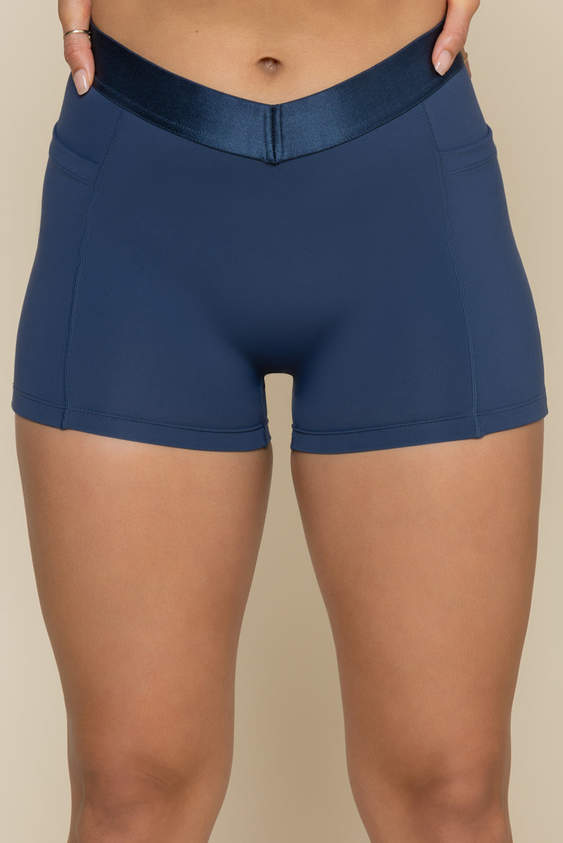 Contour Booty Short - Navy