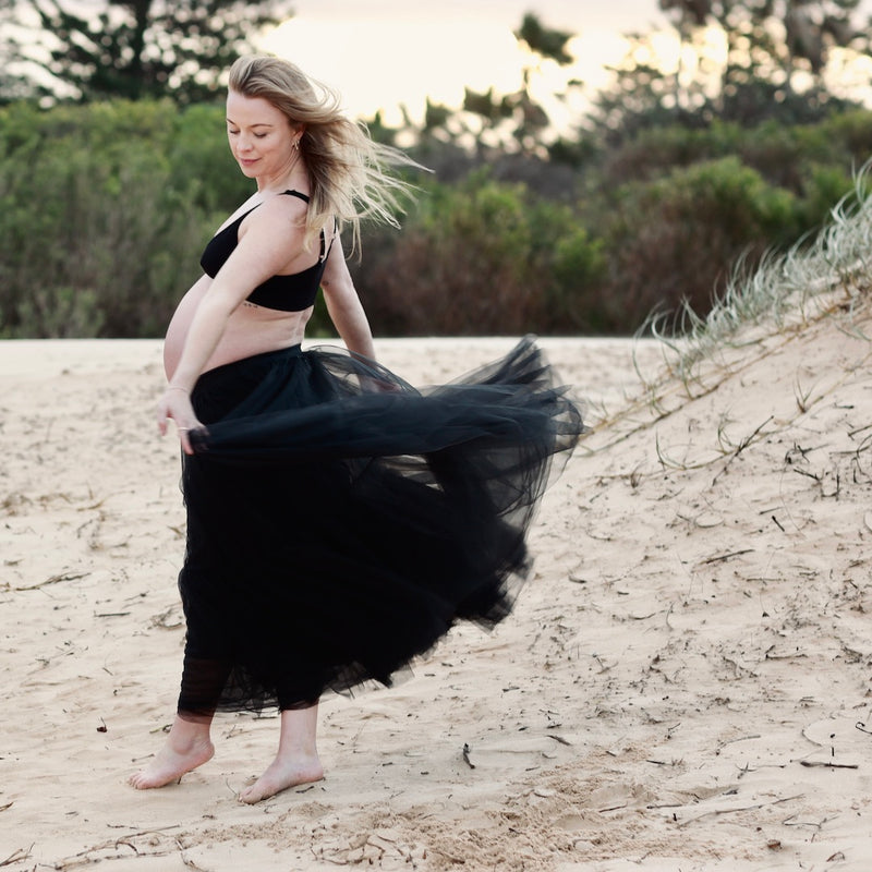 ines romantic tutu - noir tulle