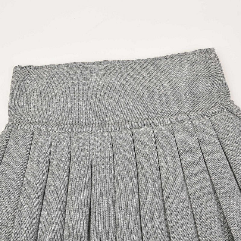 Melange Spencer Knit Skirt