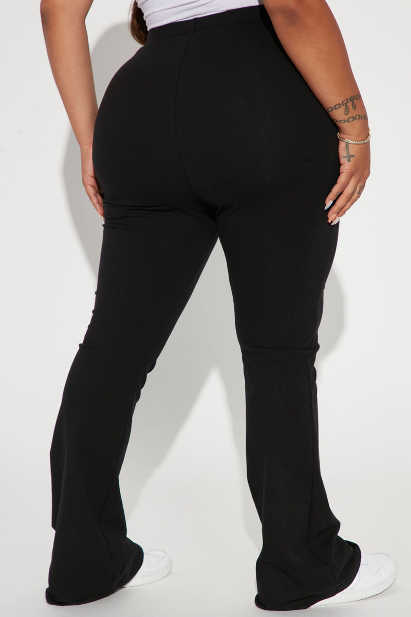 Adriana Flare Pant - Black