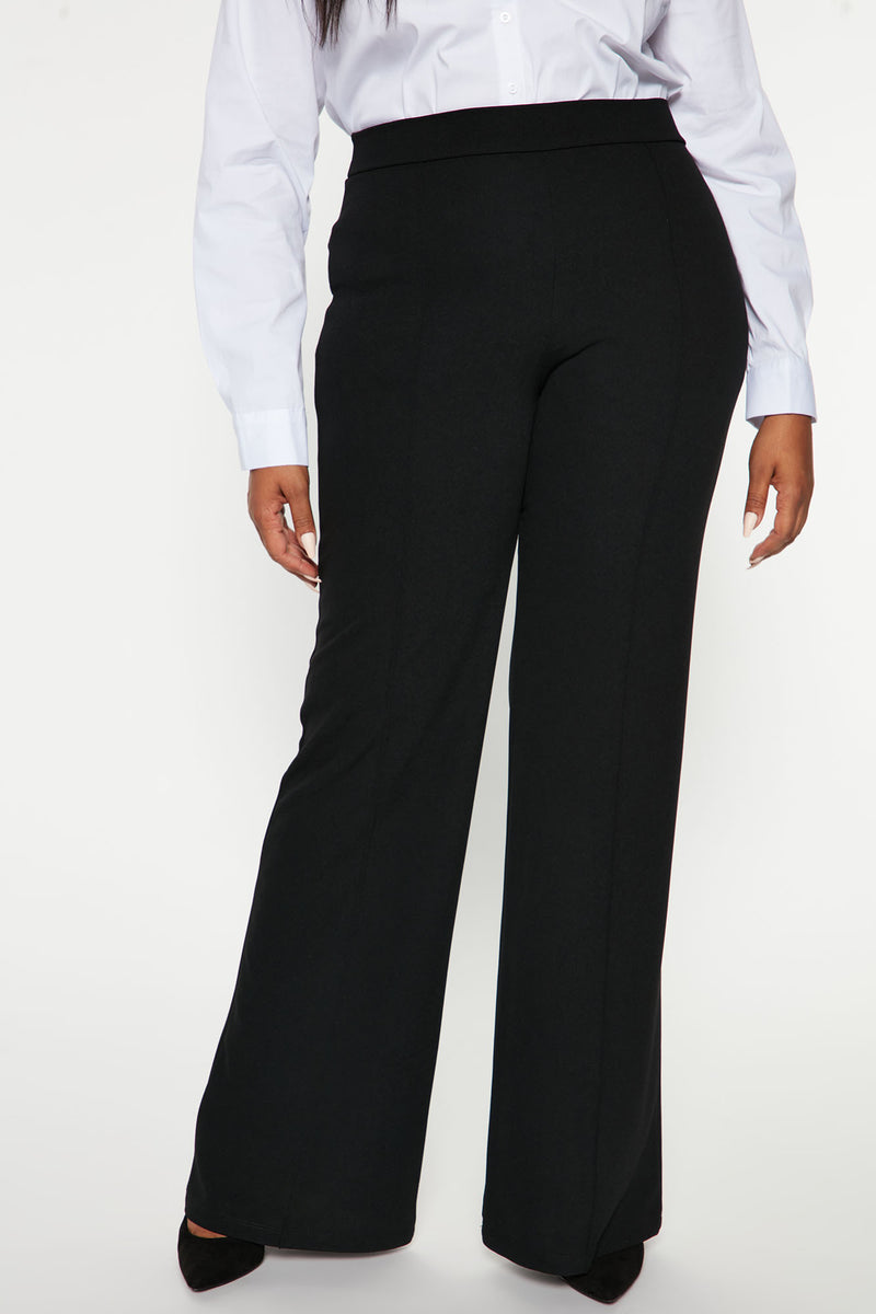 Tall Victoria High Waisted Dress Pants - Black