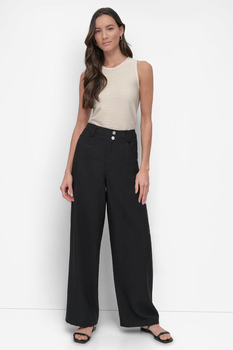 CRINKLE DRESSING PANT