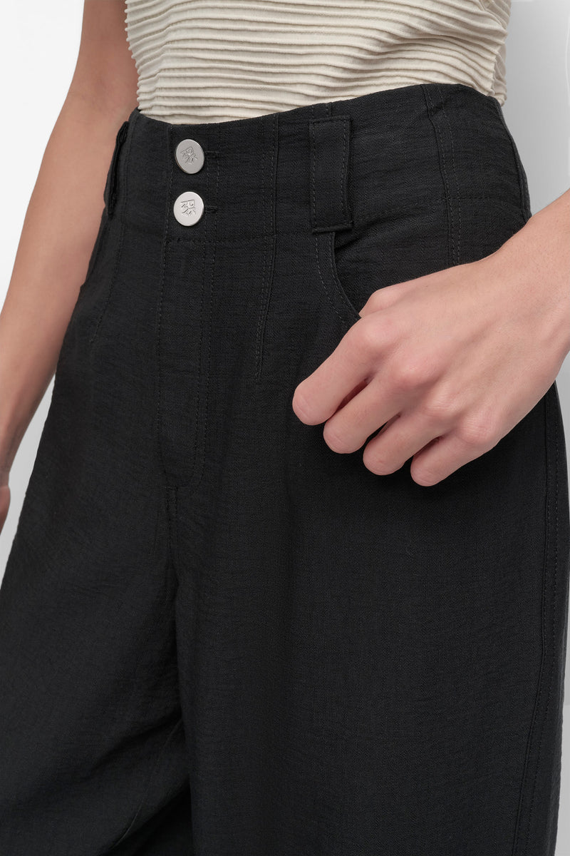 CRINKLE DRESSING PANT