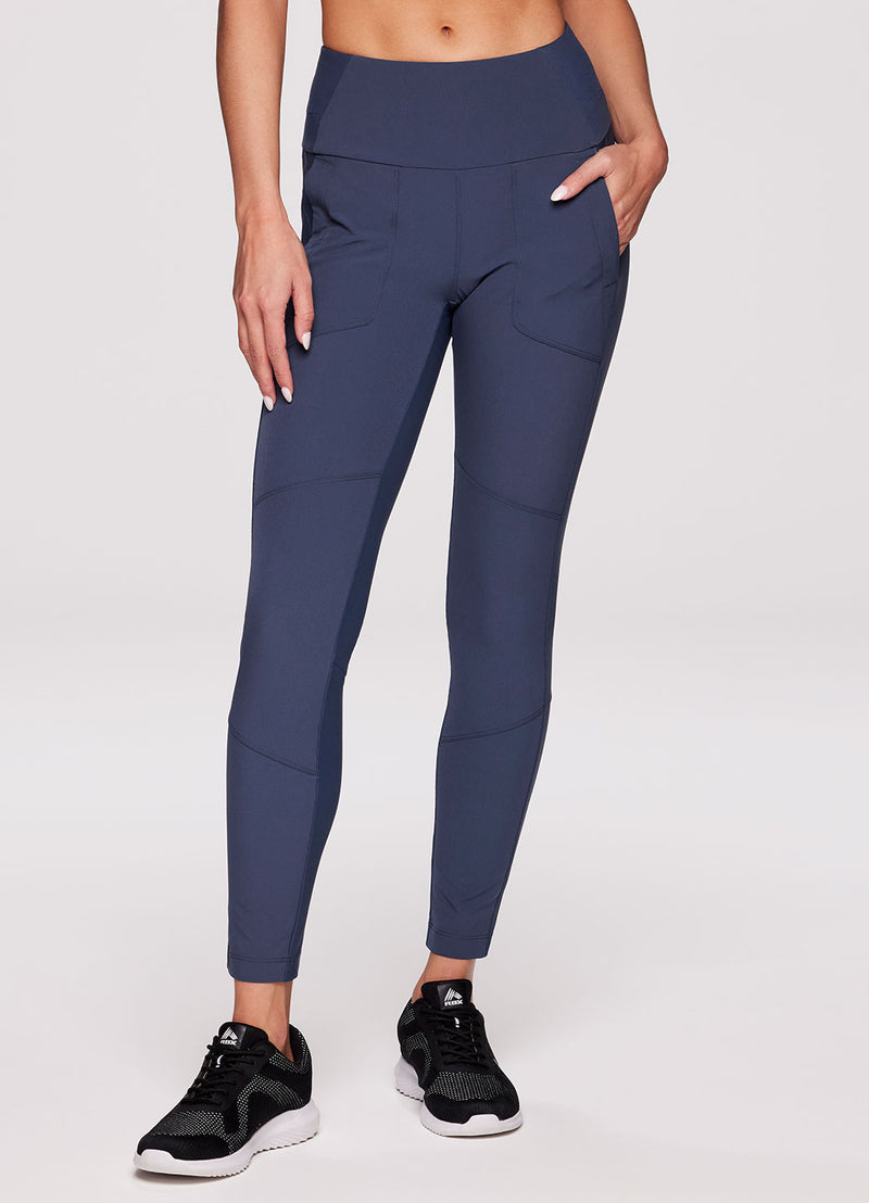 Riley Stretch Woven Knit Hybrid Pant