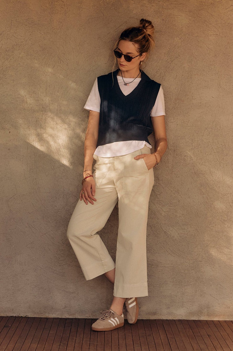MYA COTTON CANVAS PANT