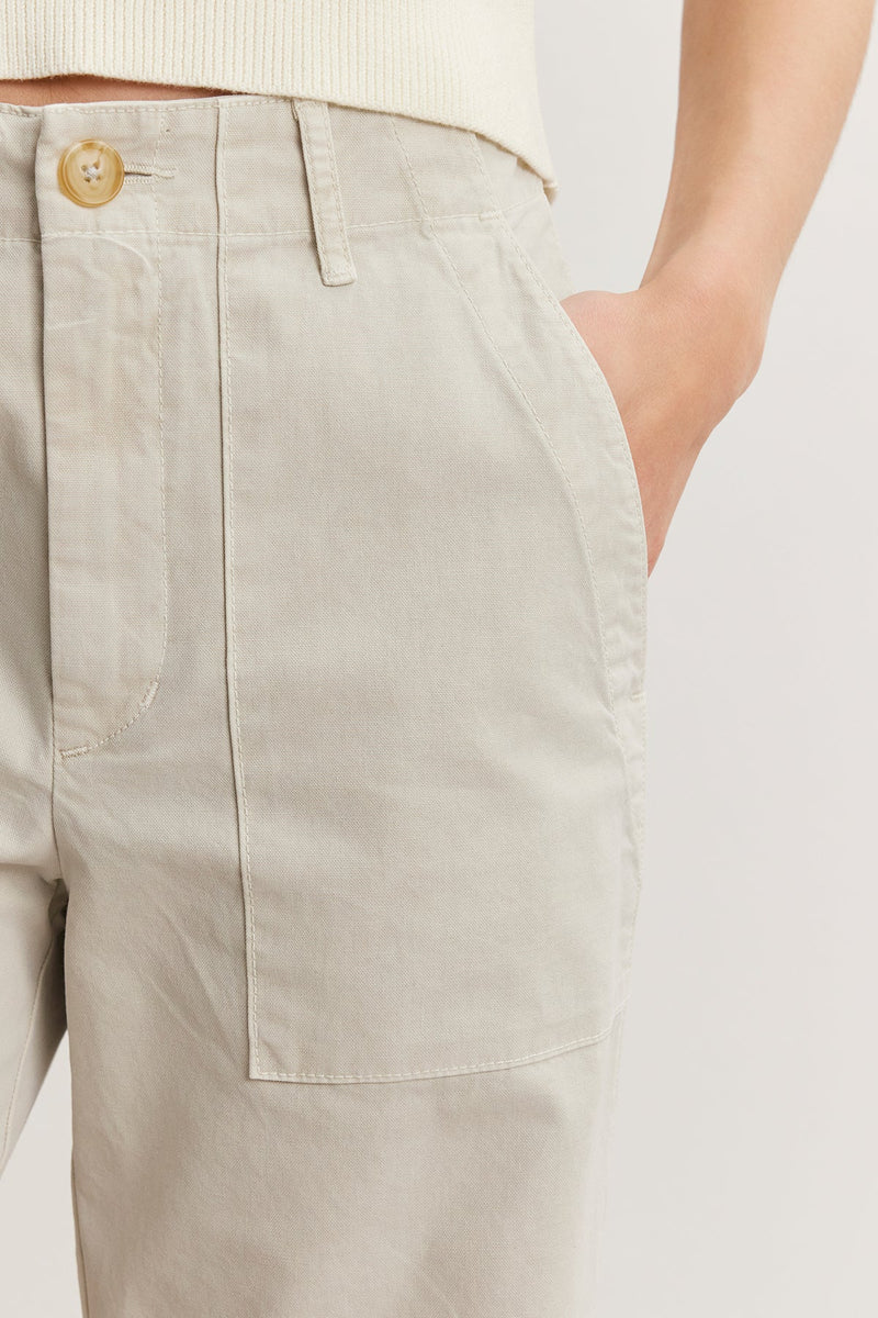 MYA COTTON CANVAS PANT