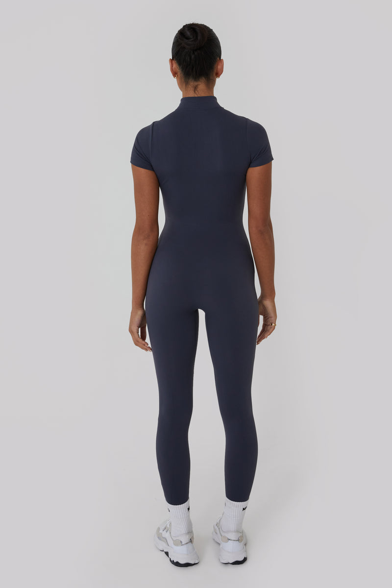 Jersey Jumpsuit - Misty Blue