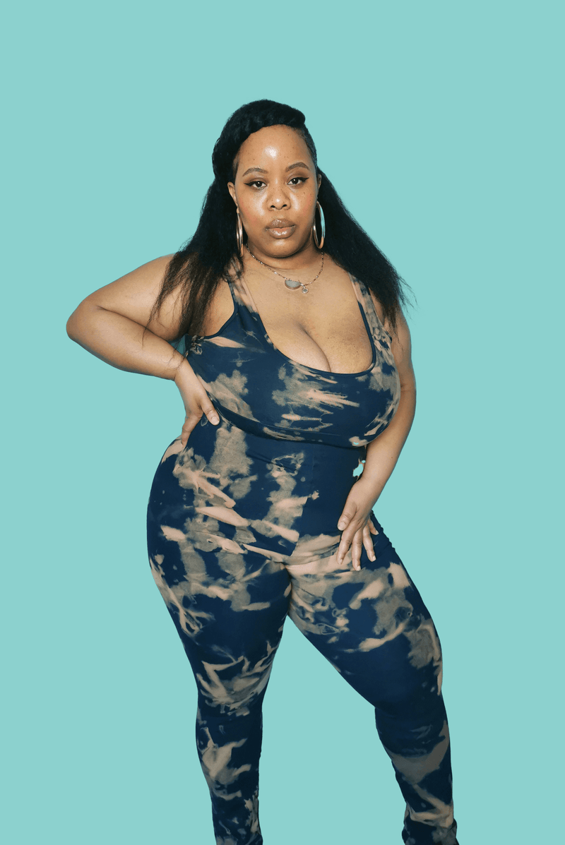 Api Jumpsuit in Acid Wash