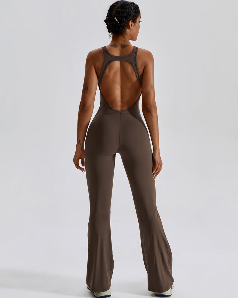 Murphy Seamless Jumpsuit - Brown