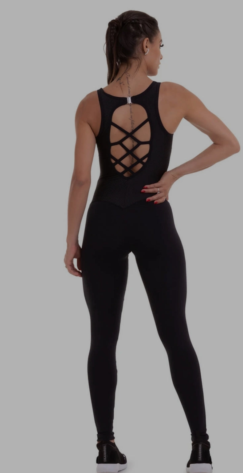 Black Emana Sexy Jumpsuit
