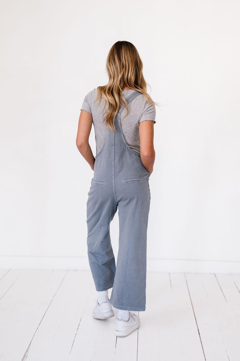Jenna Jumpsuit in Faded Blue