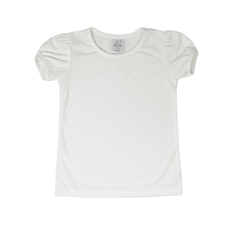 Girl's SUBLIMATION PUFF Short Sleeve Shirt
