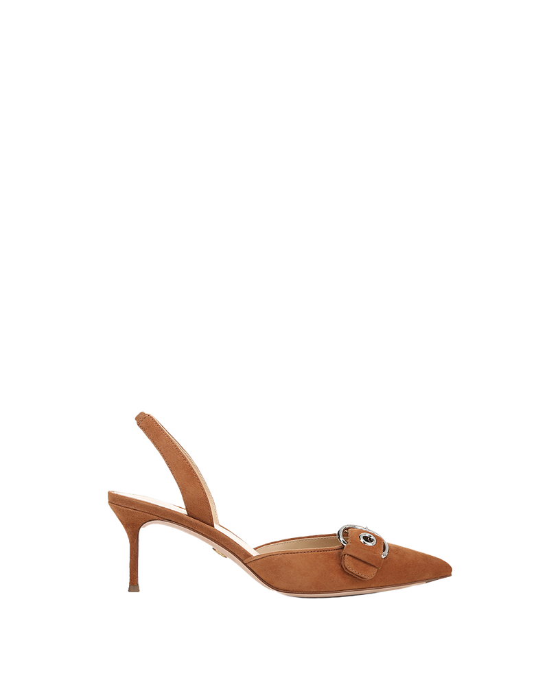 Roxy Suede Slingback Pump