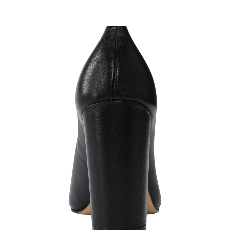 Abilene Block Heel Pointy Toe Pump