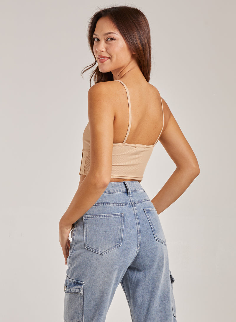 Strappy Corset Top