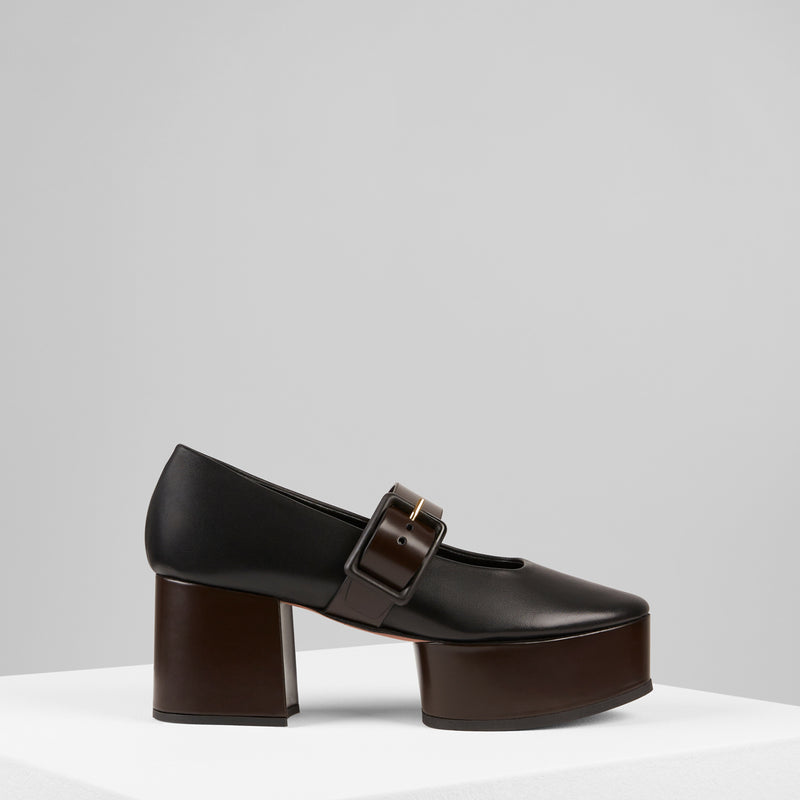 Myla Mary Jane in Nero Ebano