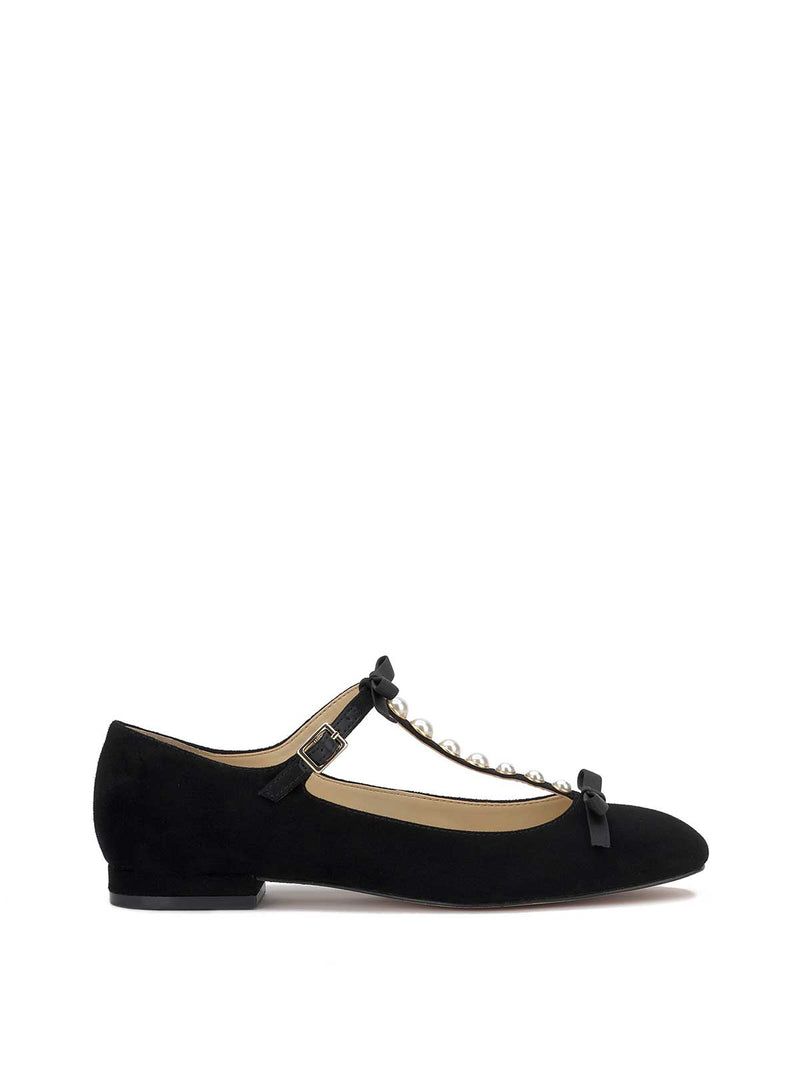Jolliya Ballet Flat in Black
