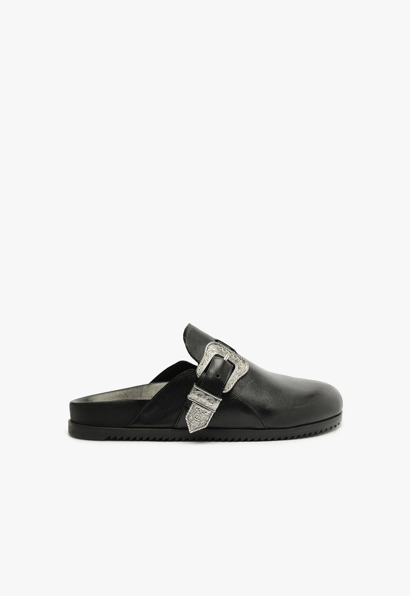 Grace Leather Clog
