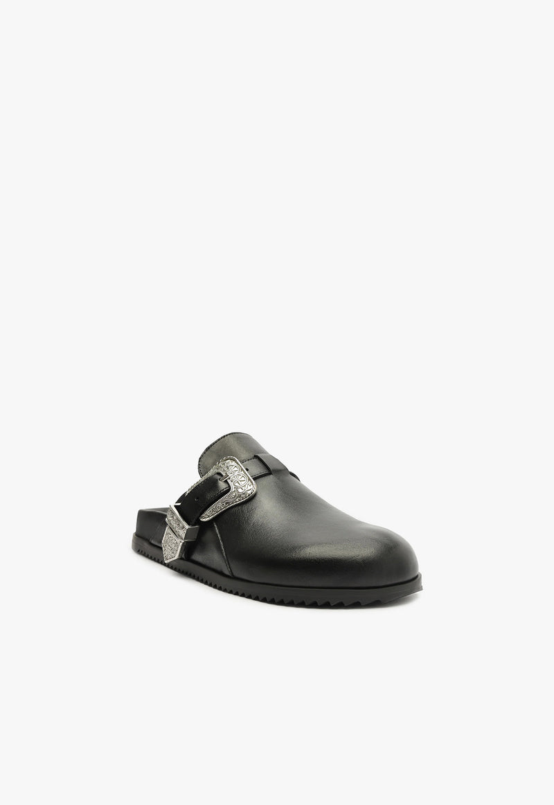 Grace Leather Clog