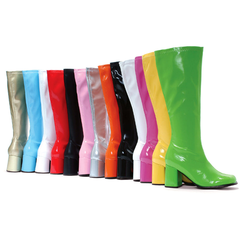 Ellie Side Zipper High Heel Boots GOGO