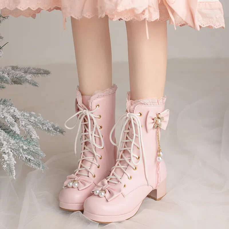 High Heel Princess Boots