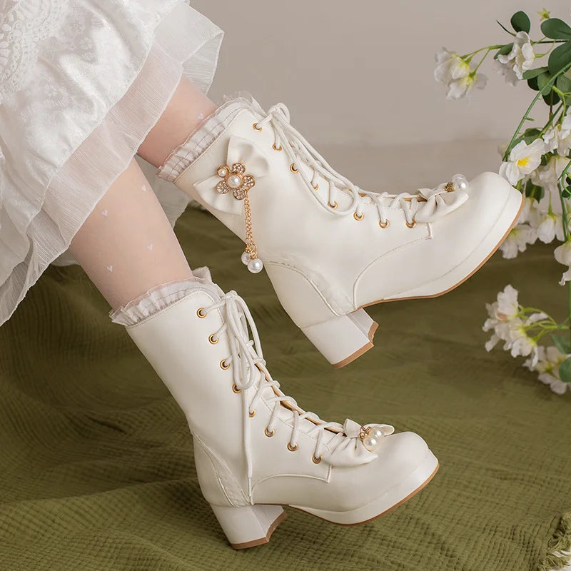 High Heel Princess Boots