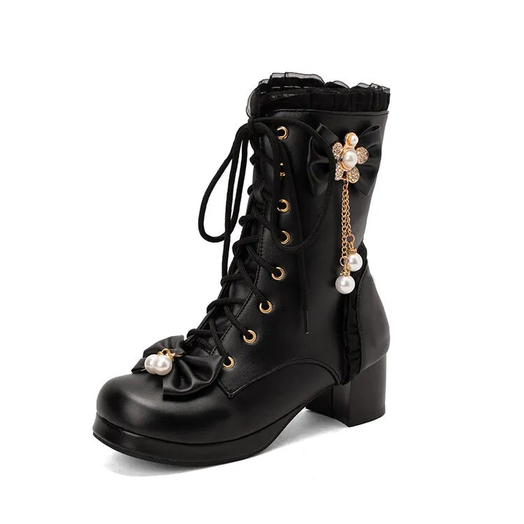High Heel Princess Boots