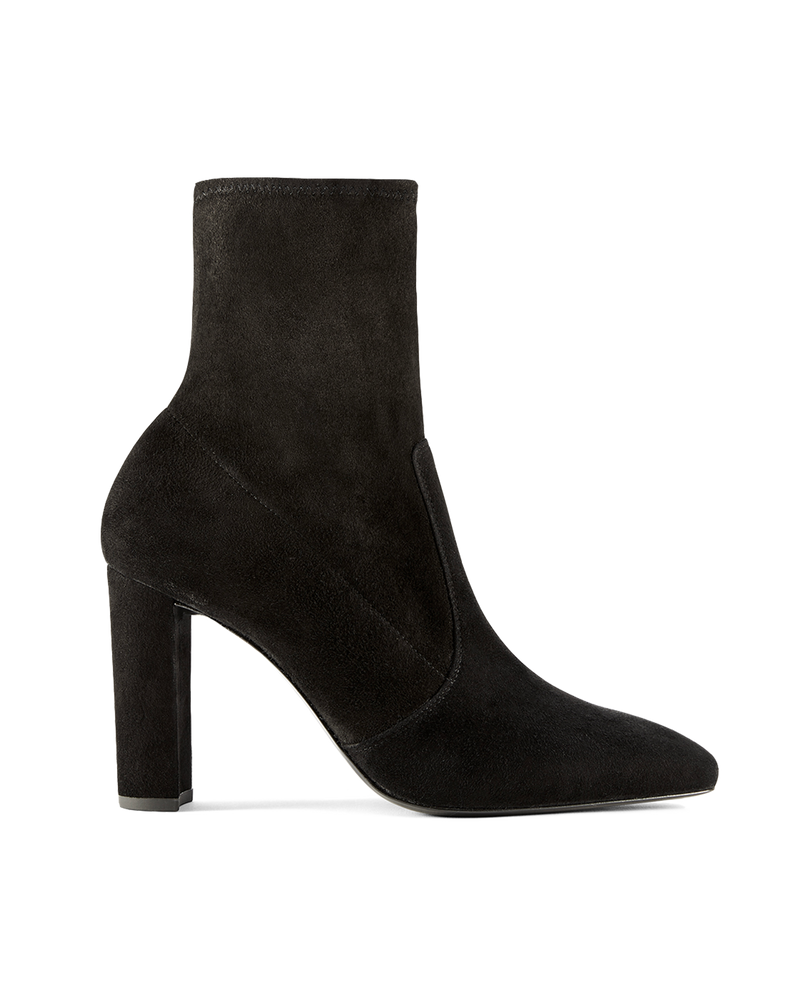Paz 90 Stretch: Black Suede