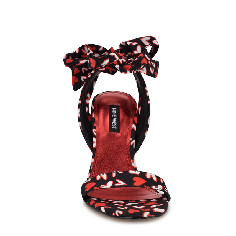 Kelsie Ankle Wrap Heeled Sandals