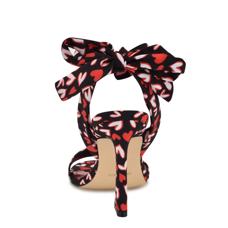 Kelsie Ankle Wrap Heeled Sandals