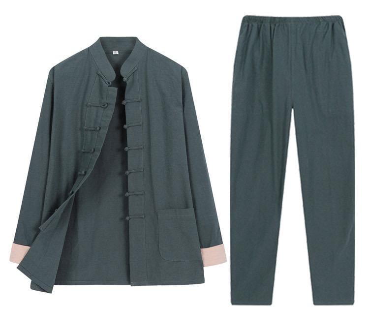 Plus size, cotton fabric, Chinese Tang suit jacket and Tang suit set